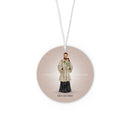 Saint Cajetan car air freshener