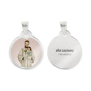 Saint Cajetan Steel Medal