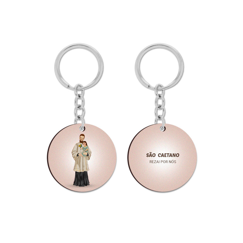 Saint Cajetan Keychain