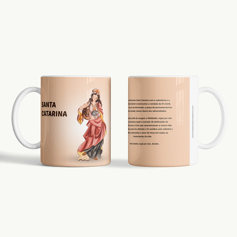 Saint Catherine mug