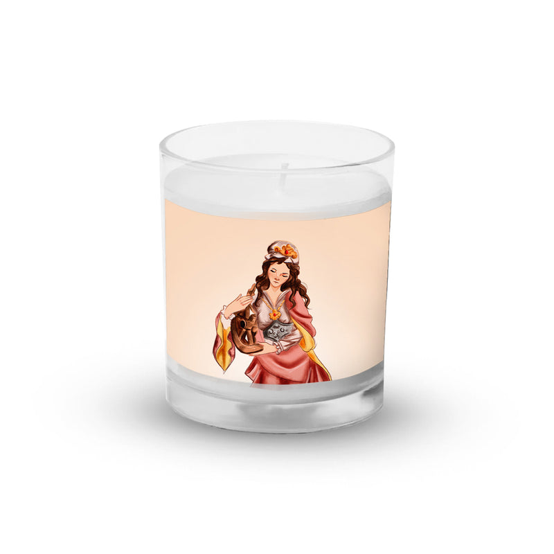 Saint Catherine Candle