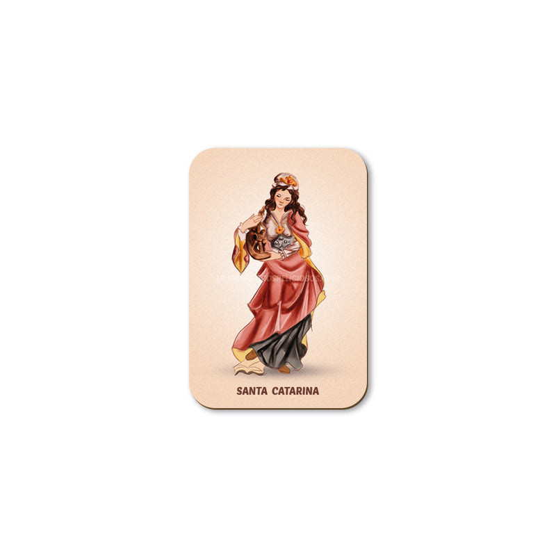 Saint Catherine magnet