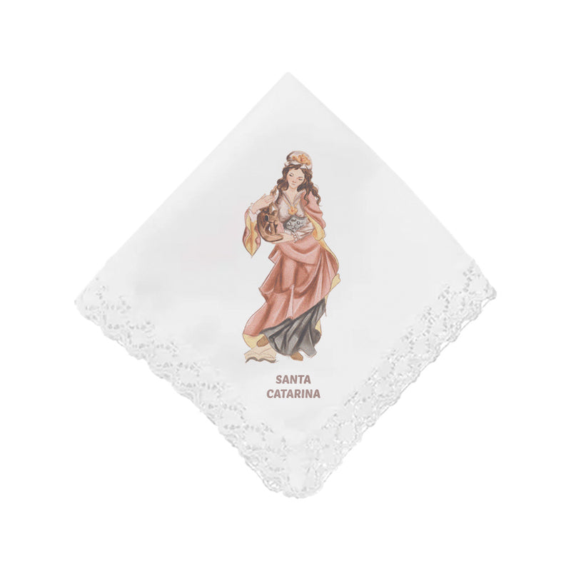 Saint Catherine handkerchief