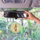 Saint Cecilia car air freshener