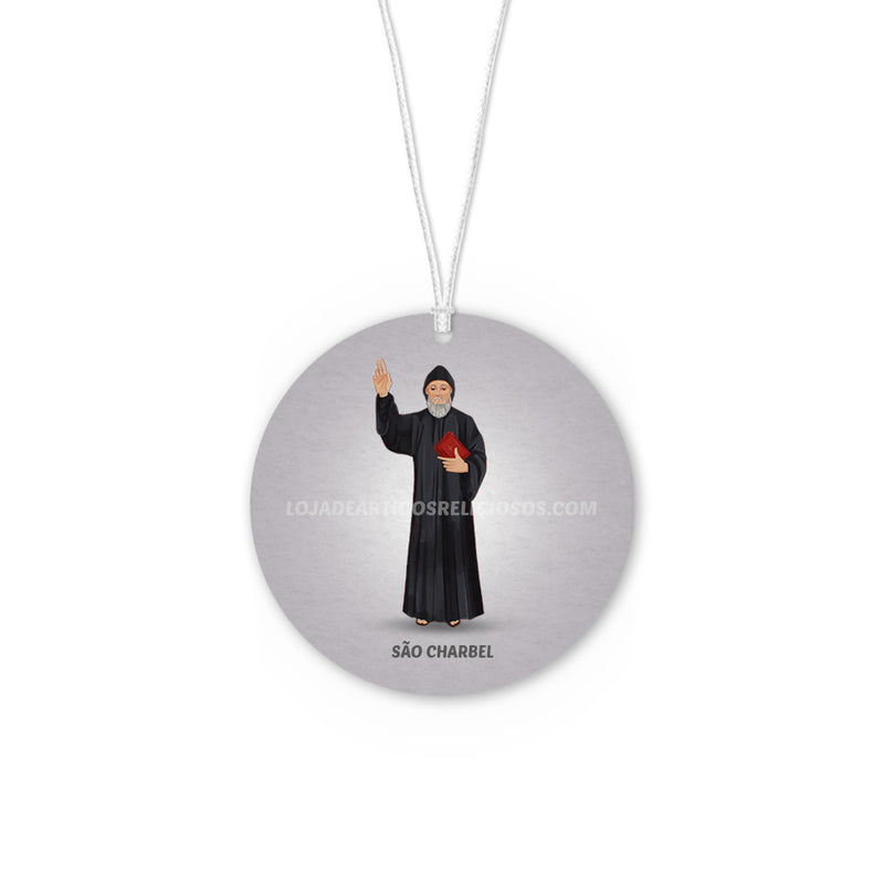 Saint Charbel car air freshener