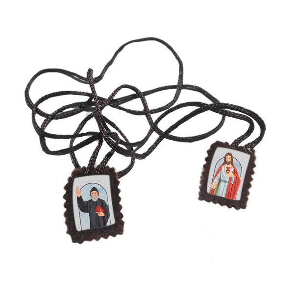 Saint Charbel Fabric Scapular