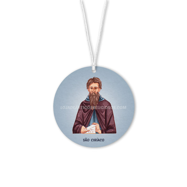 Saint Cyriacus Car Air Freshener