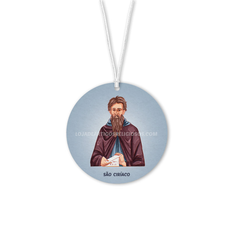 Saint Cyriacus Car Air Freshener