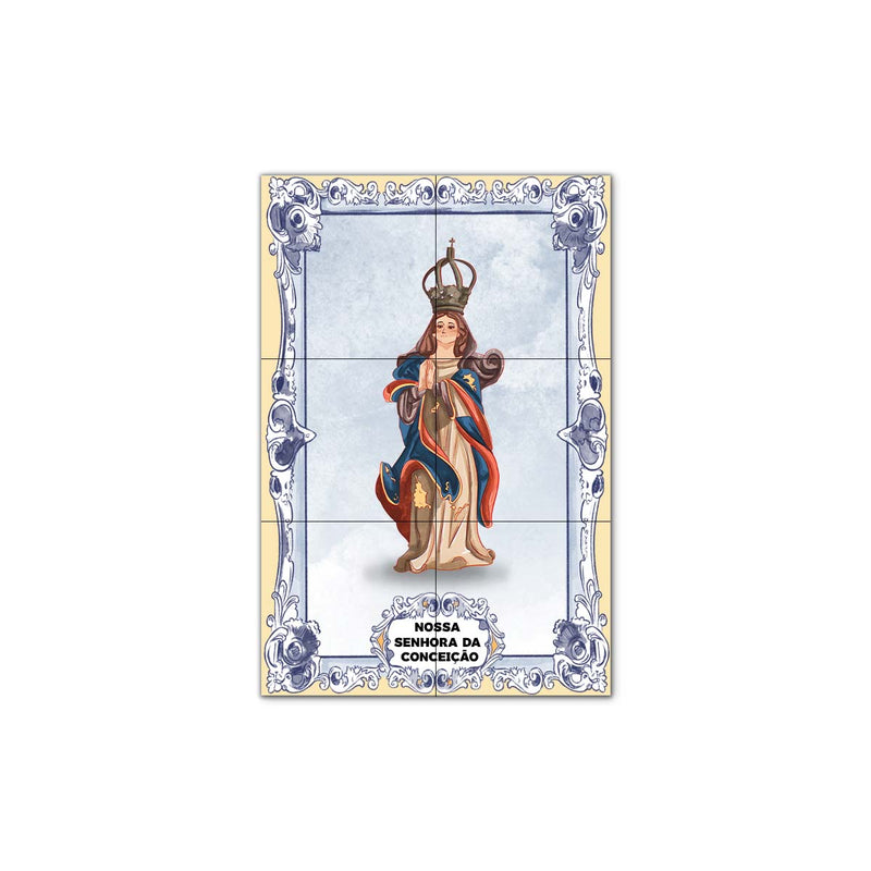 Our Lady of Conception Tile Panel 30 cm x 45 cm