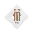 Saint Cosmas and Saint Damian handkerchief