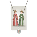 Saint Cosmas and Saint Damian Necklace