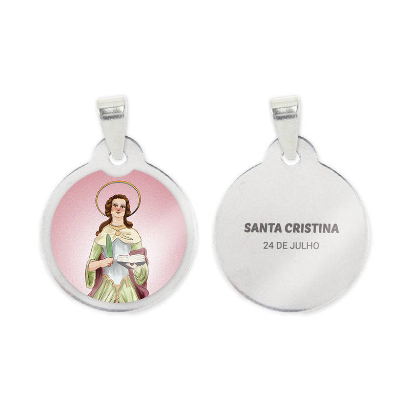 Saint Christina Steel Medal