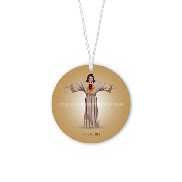 Christ the King car air freshener