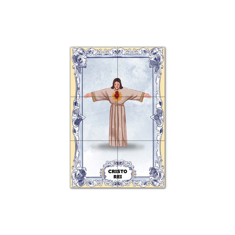 Christ the King Tile Panel 30 cm x 45 cm
