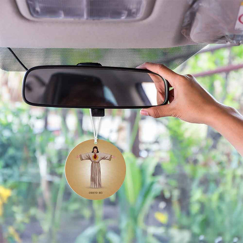 Christ the King car air freshener