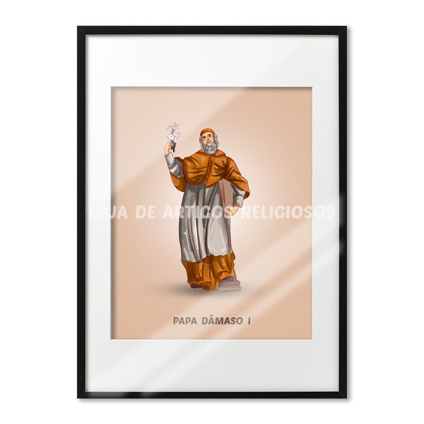 Pope Damasus I Poster
