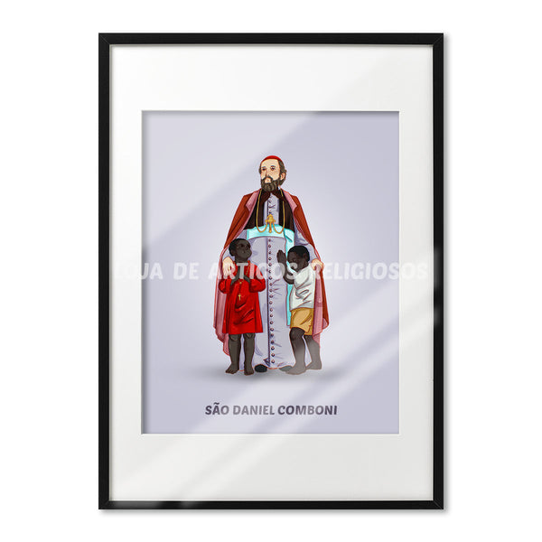 Saint Daniel Comboni Poster