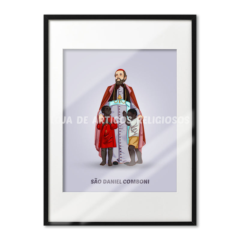 Saint Daniel Comboni Poster