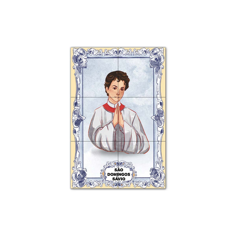 Saint Dominic Savio Tile Panel 30 cm x 45 cm