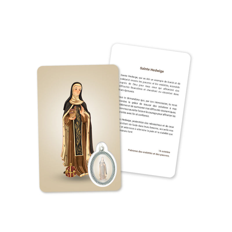 Prayer's card to Saint Hedwig