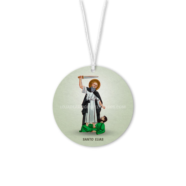 Saint Elijah Car Air Freshener