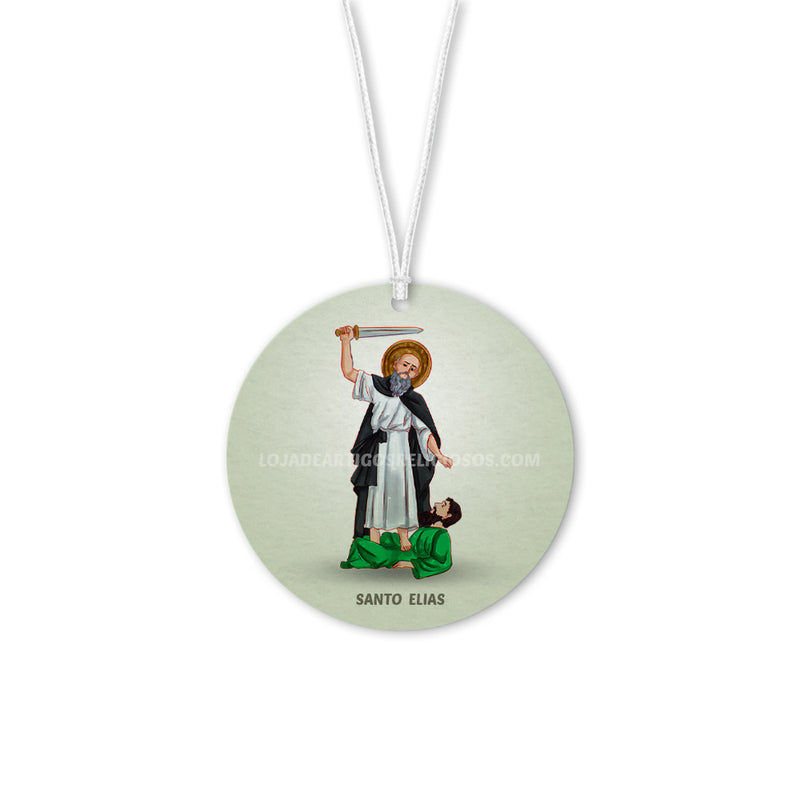 Saint Elijah Car Air Freshener
