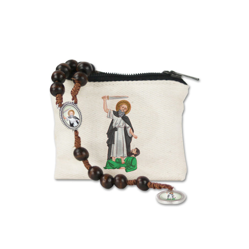 Wallet and Rosary of Saint Elijah