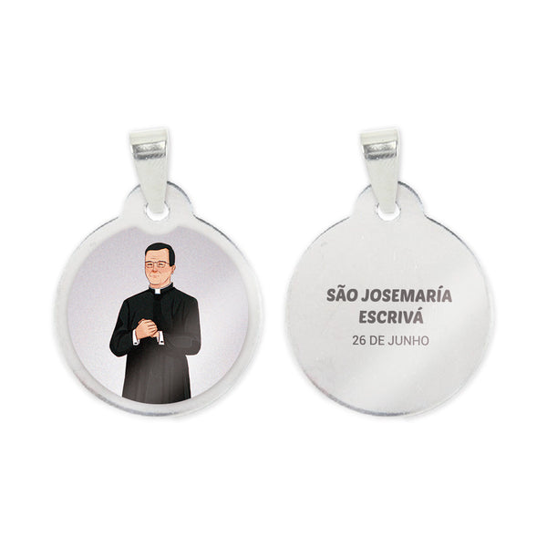 Saint Josemaría Escrivá Steel Medal