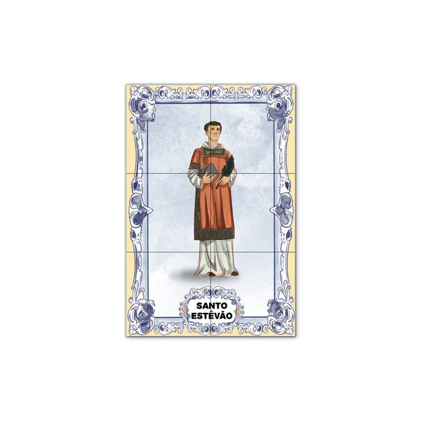 Saint Stephen Tile Panel 30 cm x 45 cm