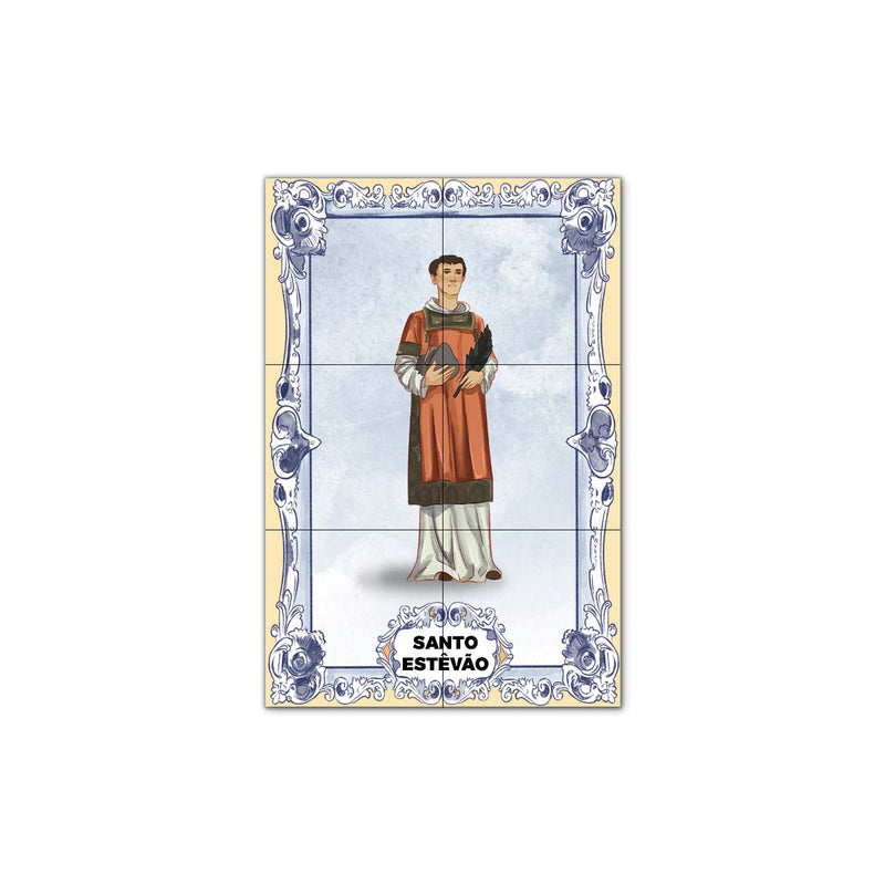 Saint Stephen Tile Panel 30 cm x 45 cm