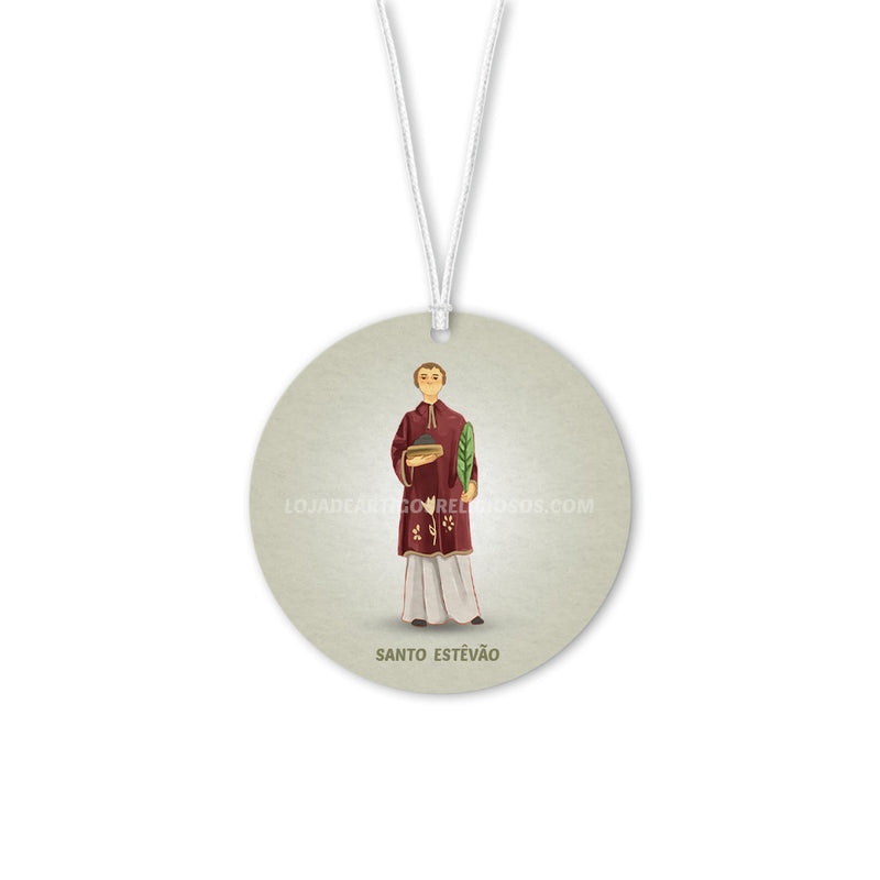 Saint Stephen car air freshener