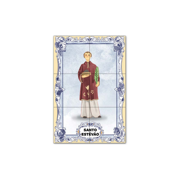 Saint Stephen Tile Panel 30 cm x 45 cm