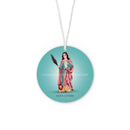 Saint Euphemia car air freshener