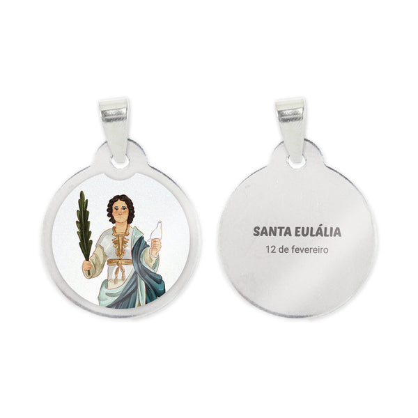 Saint Eulalia Steel Medal