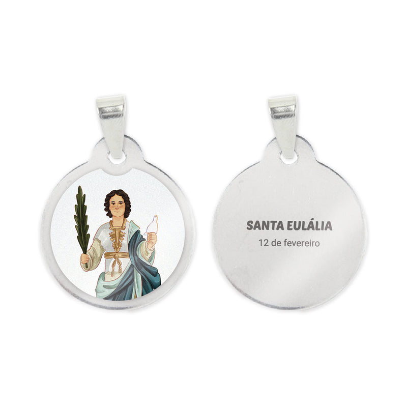 Saint Eulalia Steel Medal