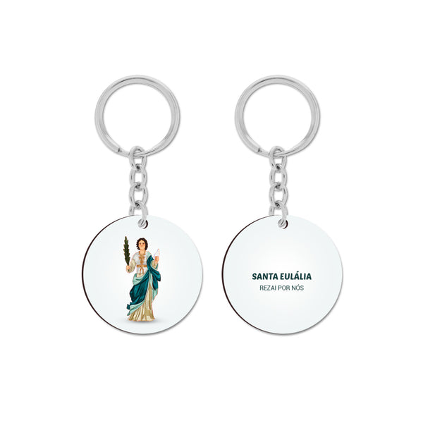 Saint Eulalia Keychain