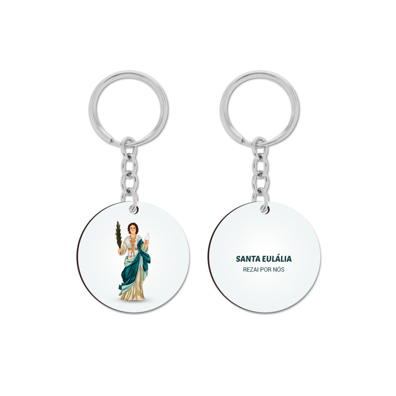 Saint Eulalia Keychain