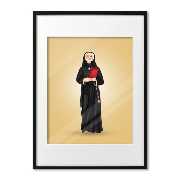 Plakat św. Faustyny
