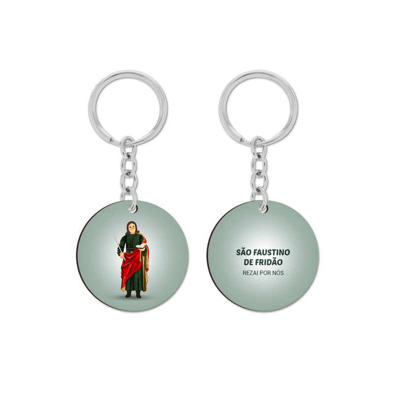 Saint Faustinus Keychain