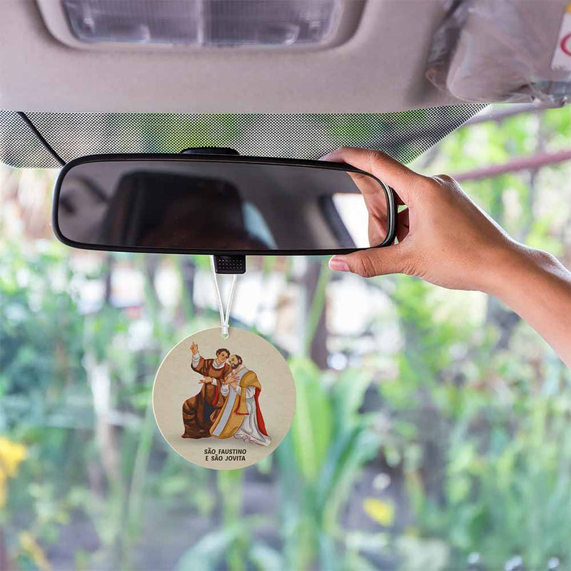 Saint Faustinus and Saint Jovita Car Air Freshener