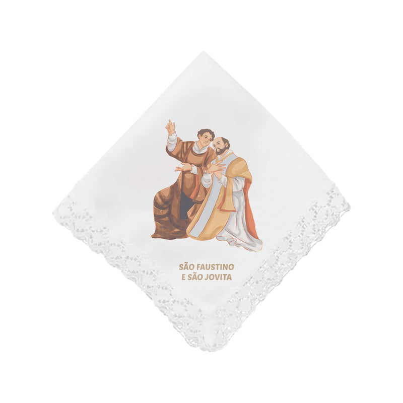 Saint Faustinus and Saint Jovita handkerchief