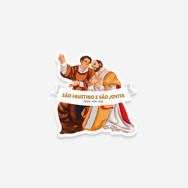 Saint Faustinus and Saint Jovita Sticker