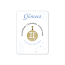 Gemini Golden stainless steel medal