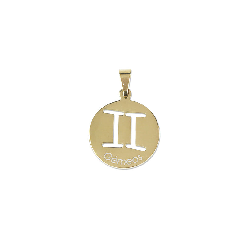 Gemini sign medal