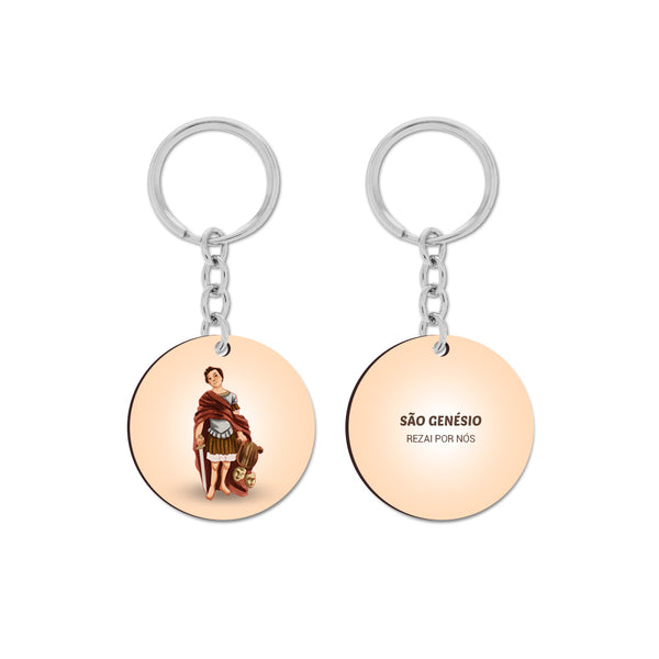 Saint Genesius Keychain