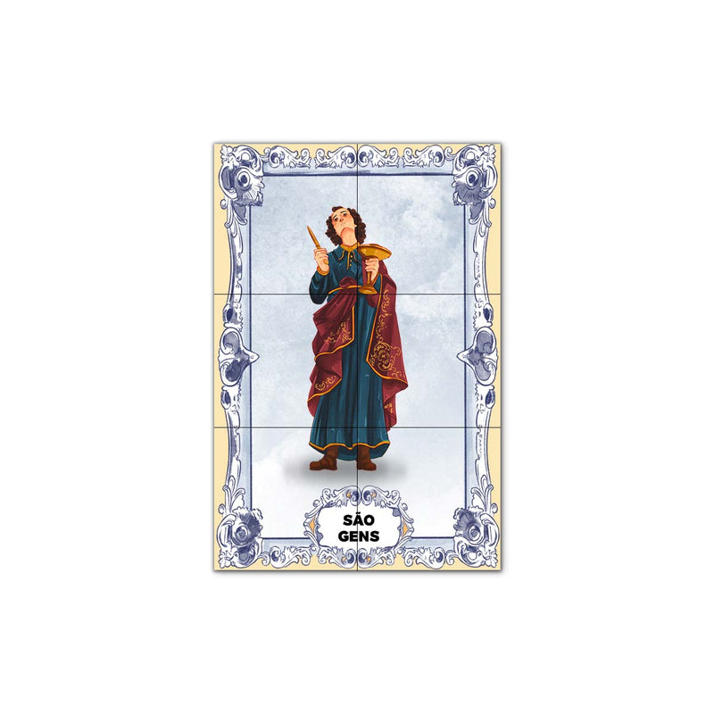 Saint Gens Tile Panel 30 cm x 45 cm