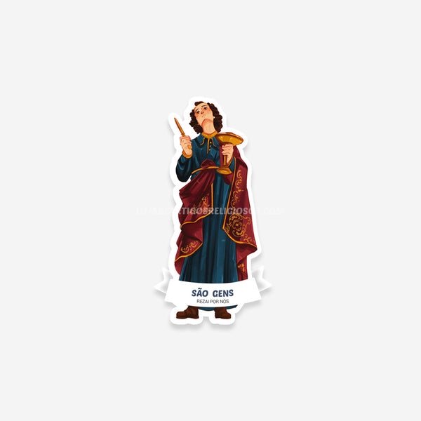 Saint Gens Sticker