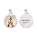 Saint Gregory Steel Medal