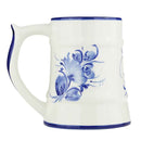 Decorated faience mug