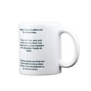 Religious Mug of the Apparition of Fátima